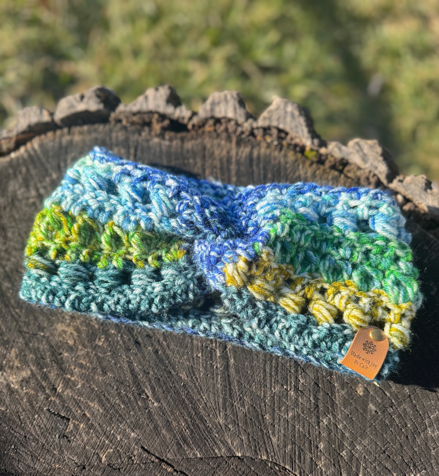 Green Ear Warmer headband