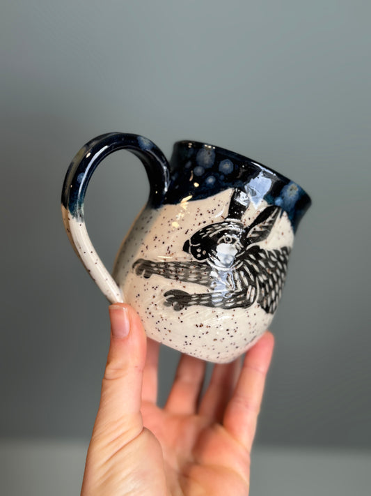 Starry Night Bunny Mug (14oz)