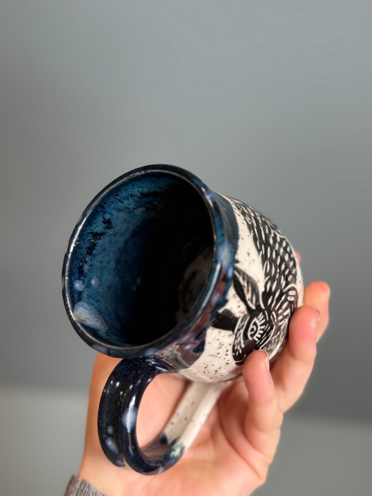 Starry Night Bunny Mug (14oz)