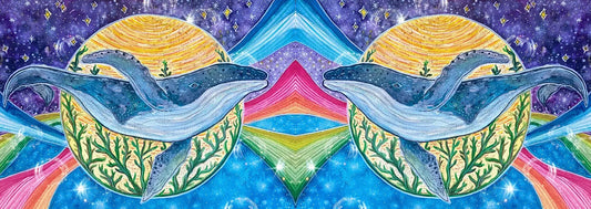 "Whales Are Gonna Save the World" Whale Scarf