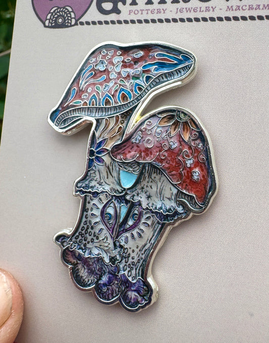 Mushroom Pin