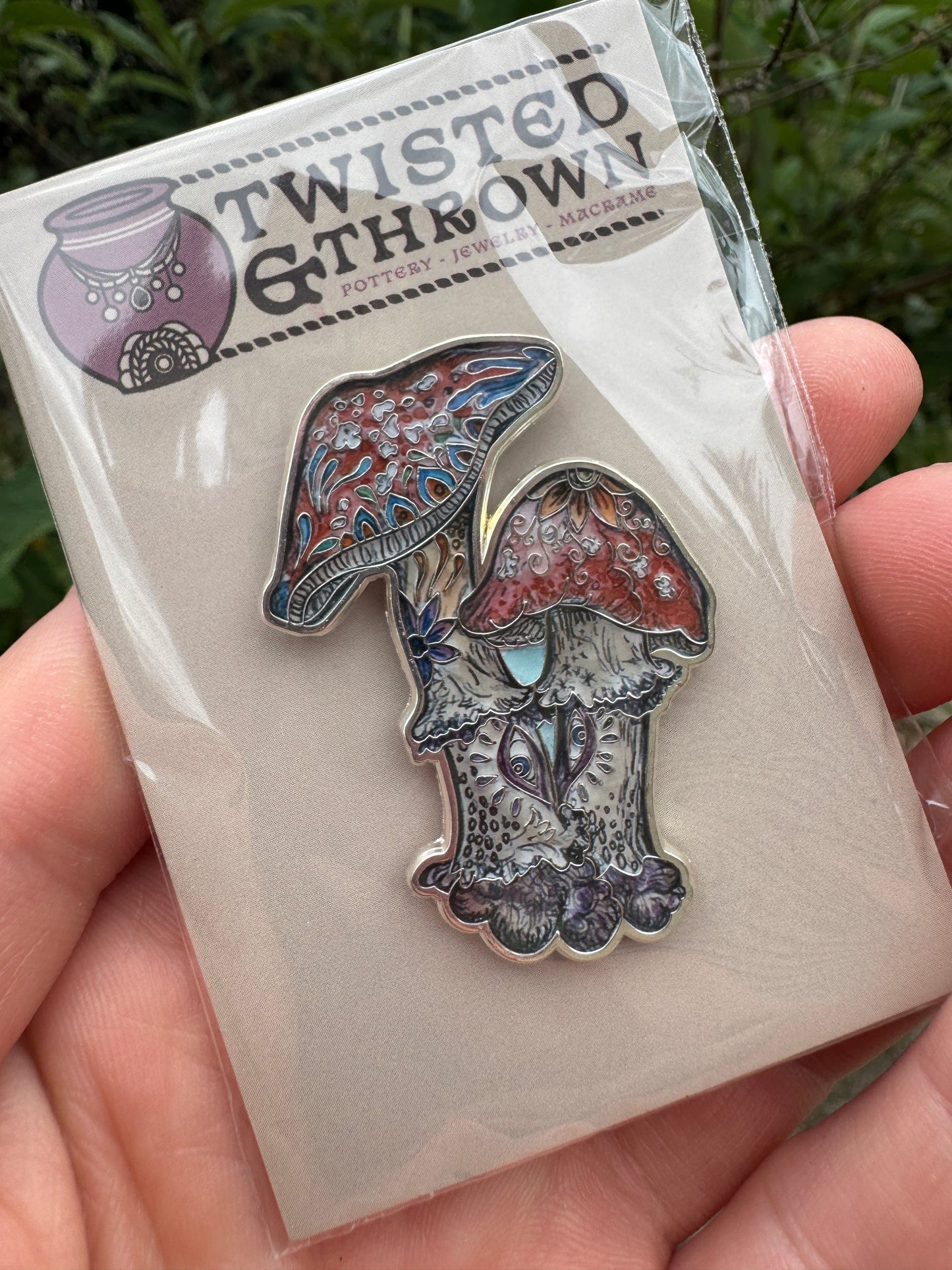 Mushroom Pin