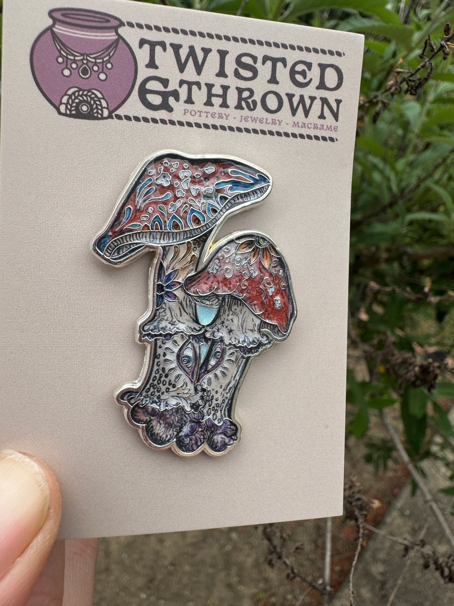 Mushroom Pin