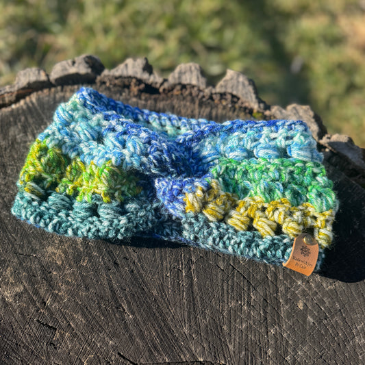 Green Ear Warmer headband