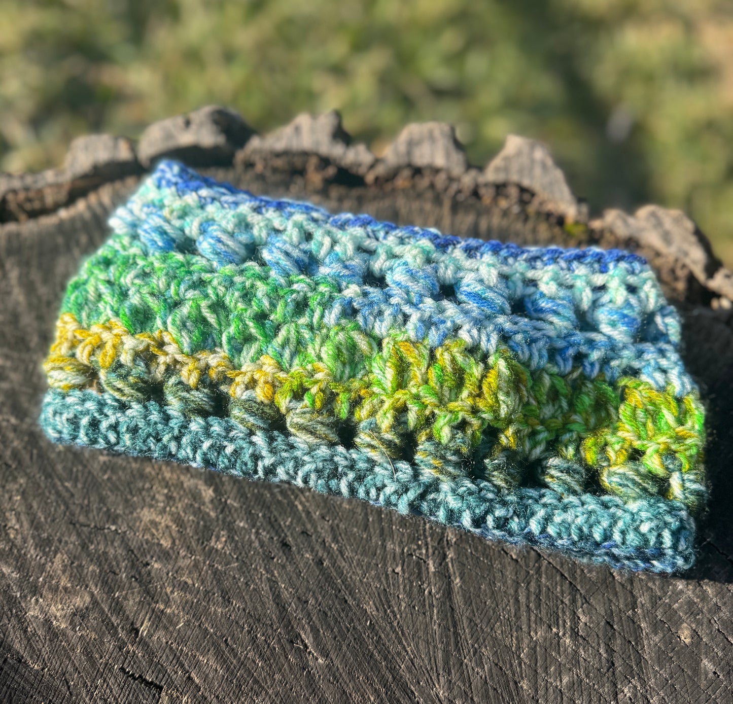 Green Ear Warmer headband