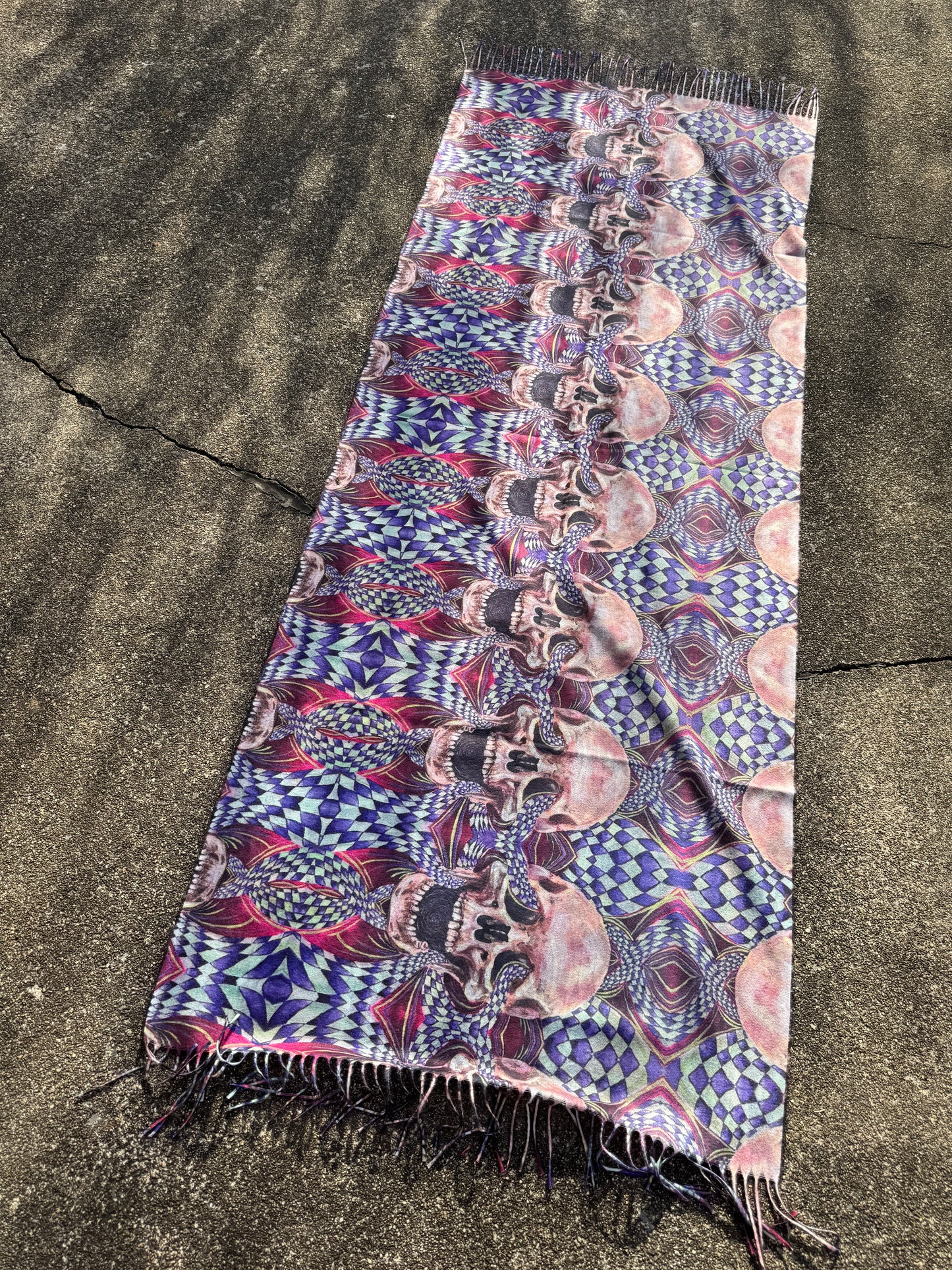 Split Open and Yell Scarf