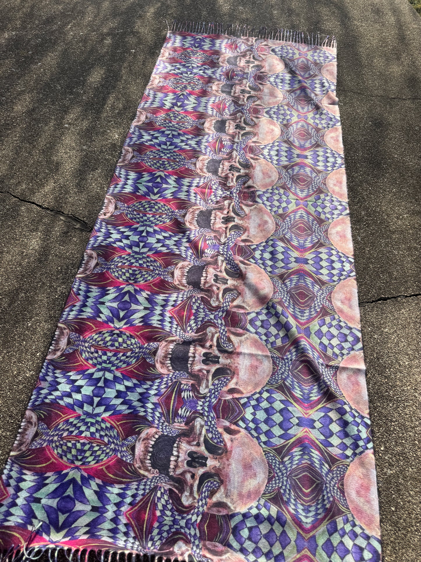 Split Open and Yell Scarf