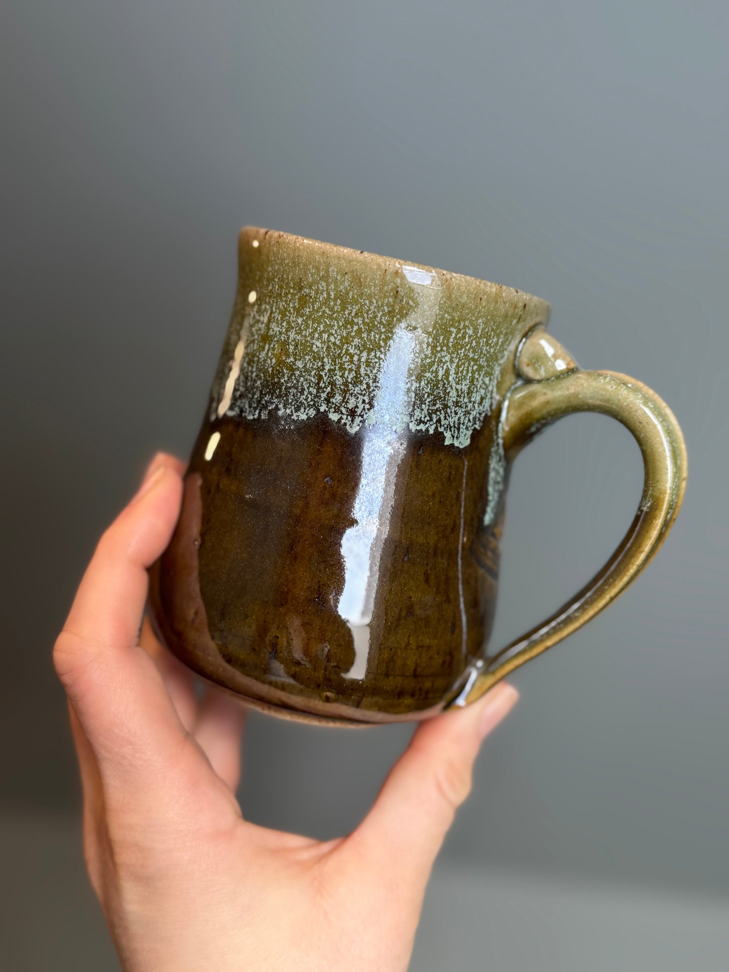 Carved Moonstone Mug