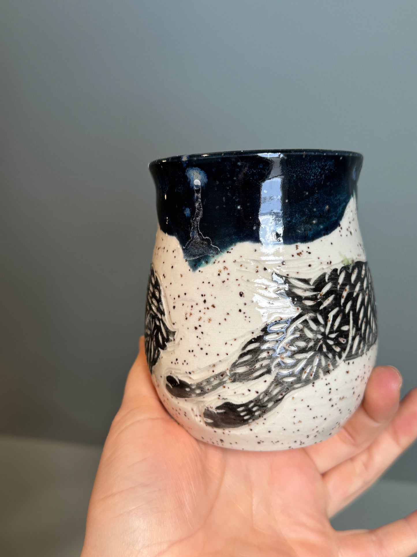 Starry Night Bunny Mug