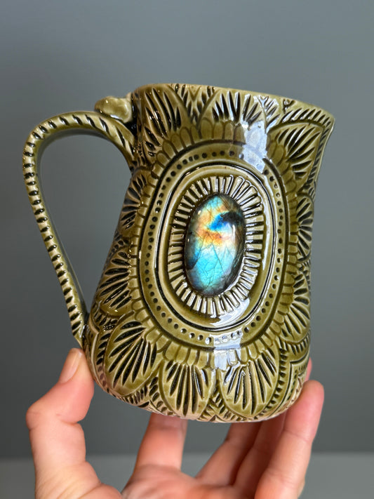 Labradorite Mug