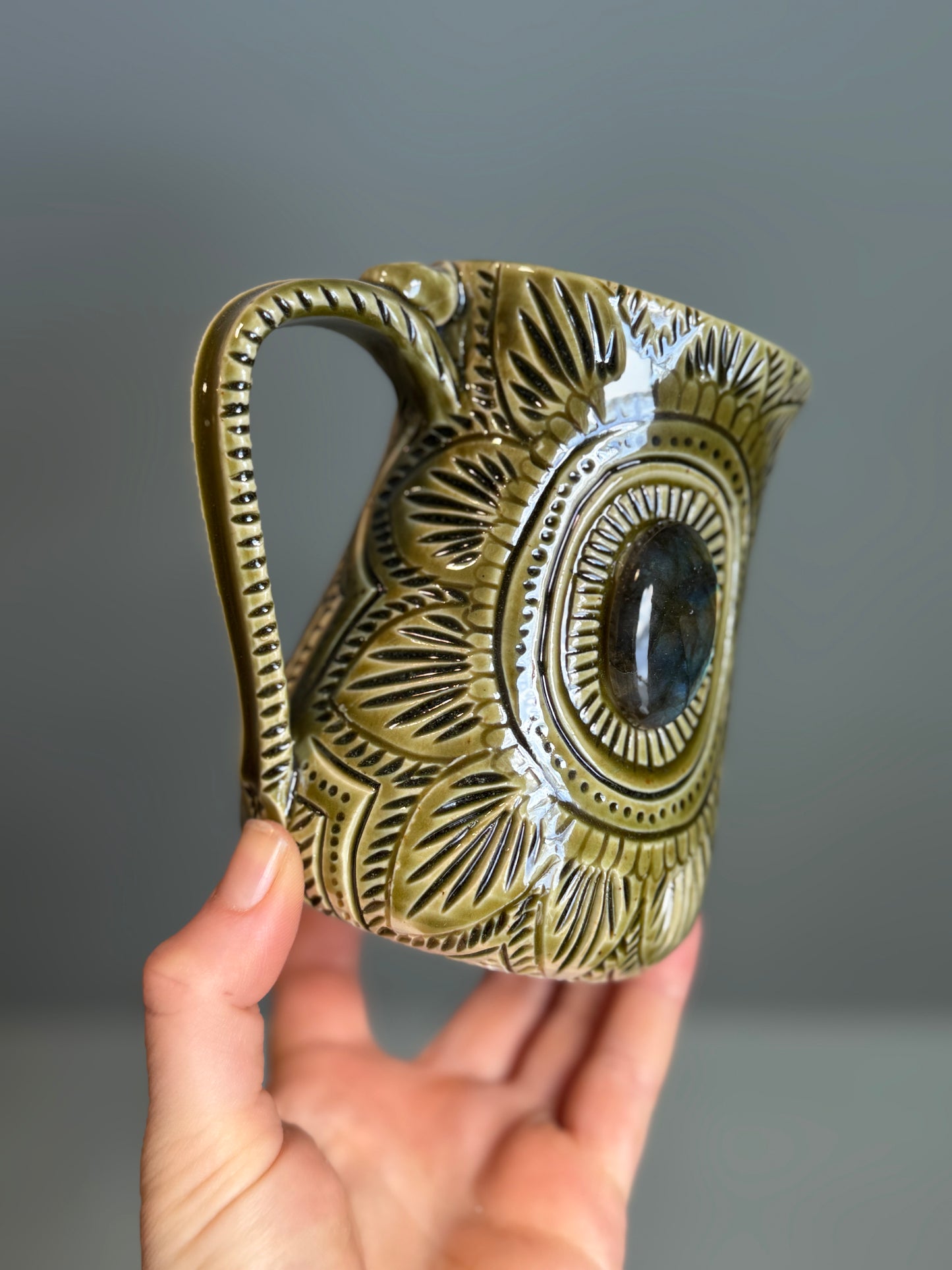 Labradorite Mug