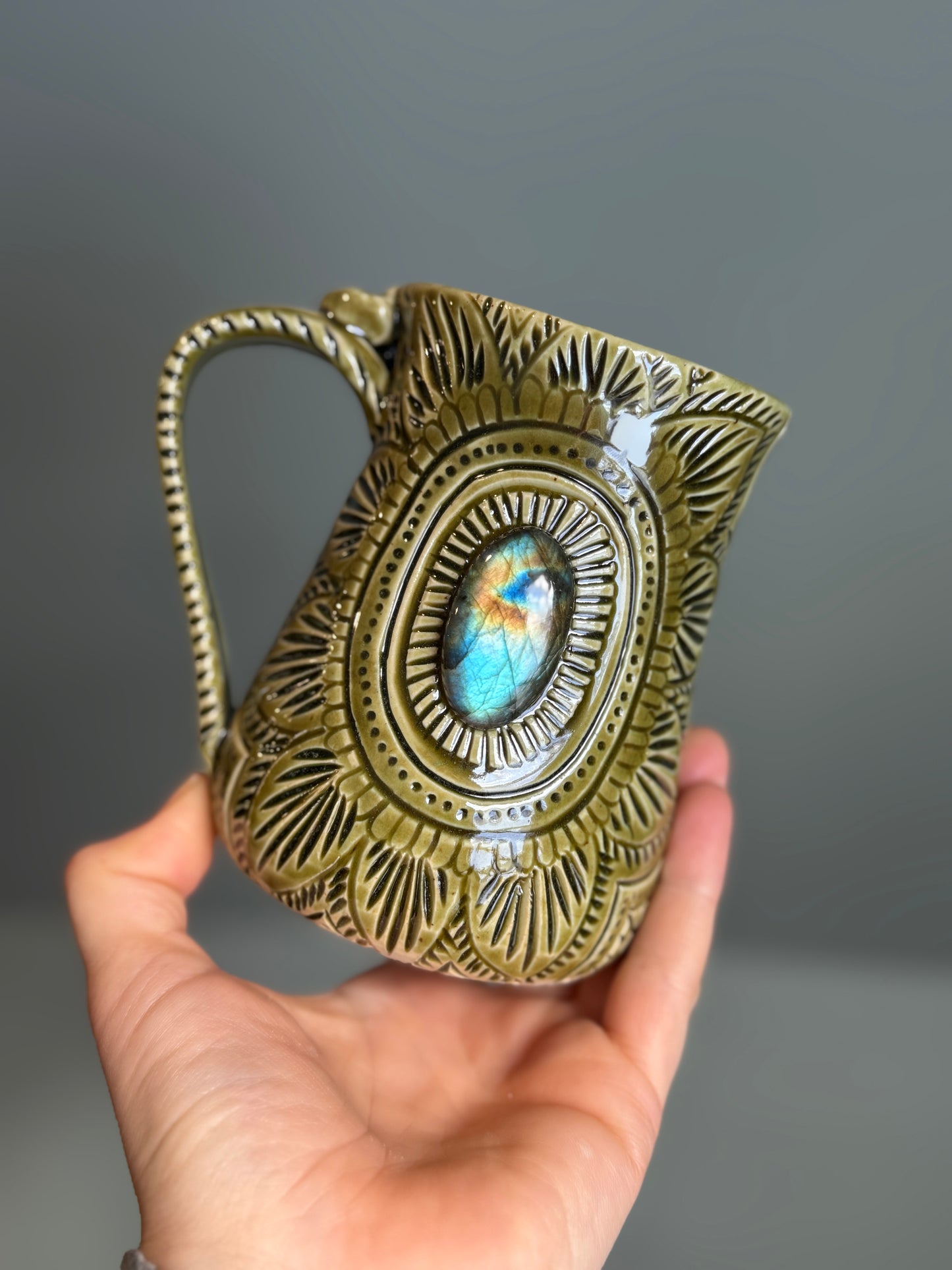 Labradorite Mug
