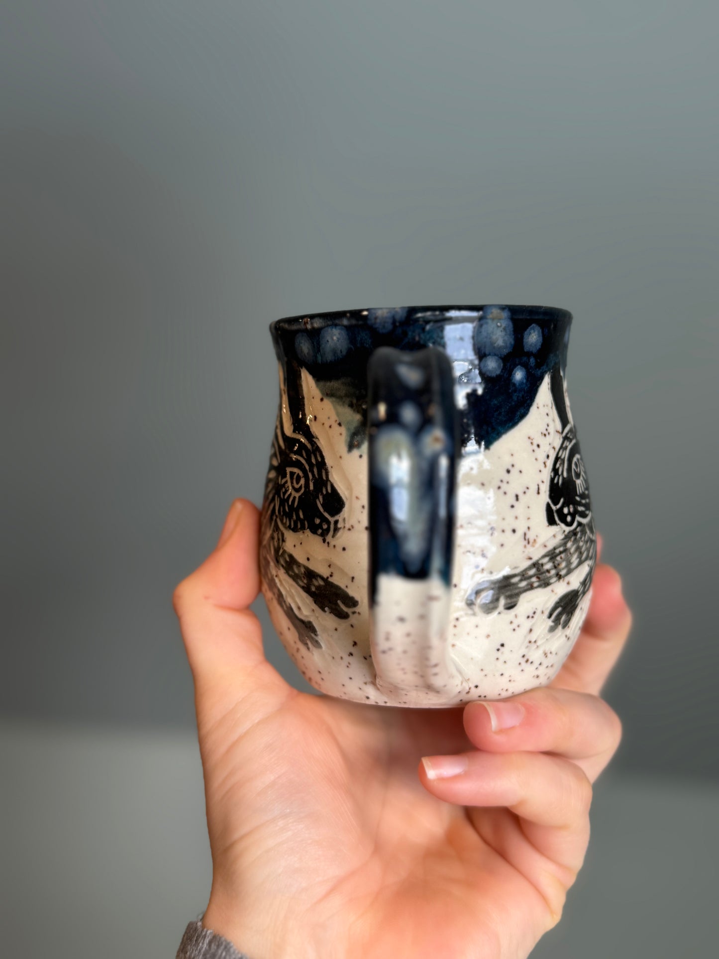 Starry Night Bunny Mug (14oz)