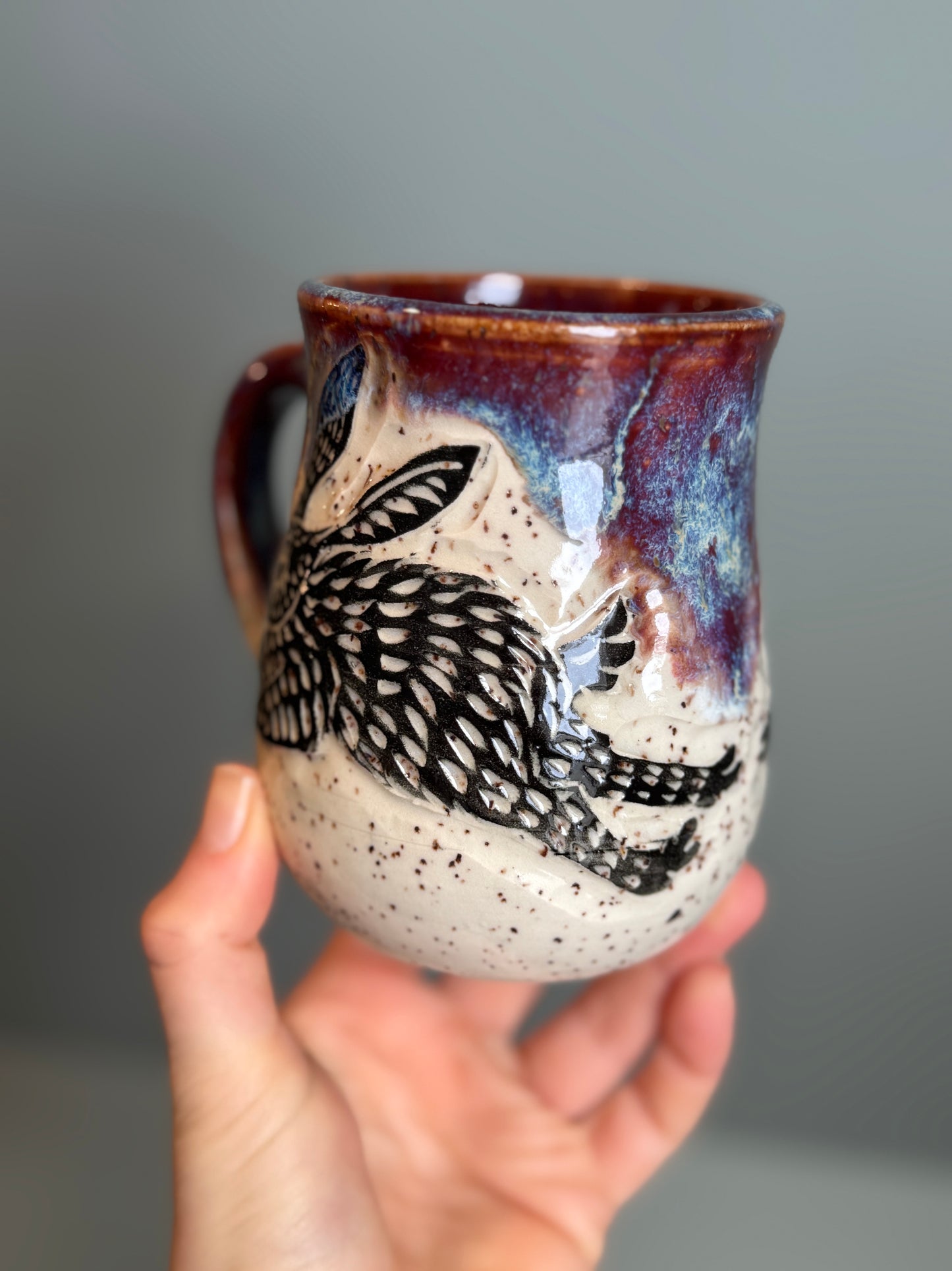 Red Rabbit Mug